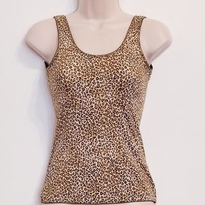 Leopard Print Tank Top
